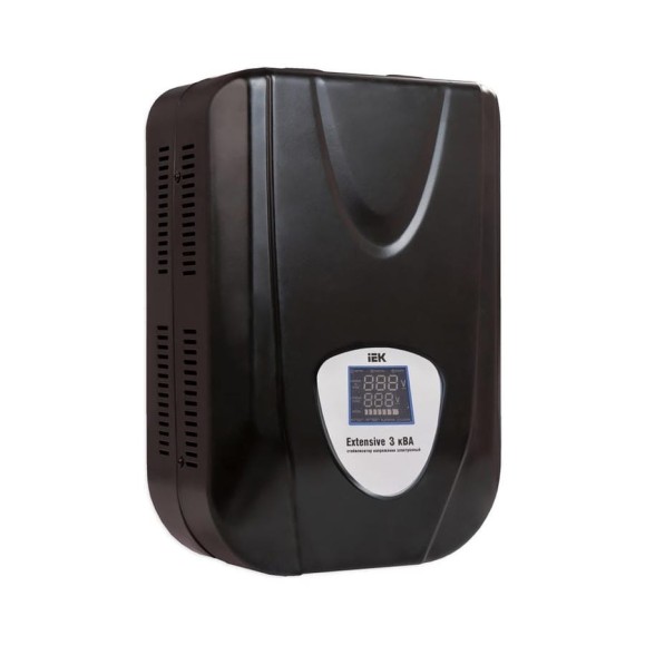 Стабилизатор напряжения IEK Extensive 3кВА настенный IVS28-1-03000 285752 Стабилизатор напряжения IEK Extensive 3кВА настенный IVS28-1-03000 285752
