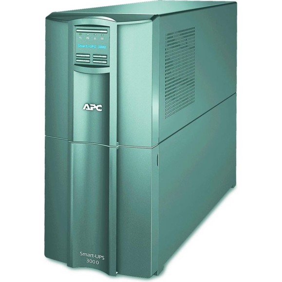 Источник бесперебойного питания 2700 Вт APC Smart-UPS LCD SMT3000I Источник бесперебойного питания 2700 Вт APC Smart-UPS LCD SMT3000I
