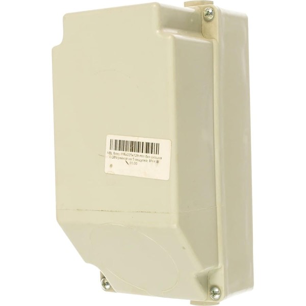 Бокс ABL 118x225x129 mm без окошка с DIN-рейкой на 5 модулей, IP44 B 51.00