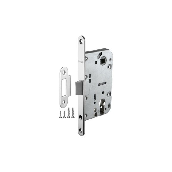Межкомнатный замок под цилиндр Fuaro PLASTIC P85C-50 CP хром 33625