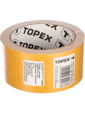 Клейкая двухсторонняя лента TOPEX 50 мм 23B224