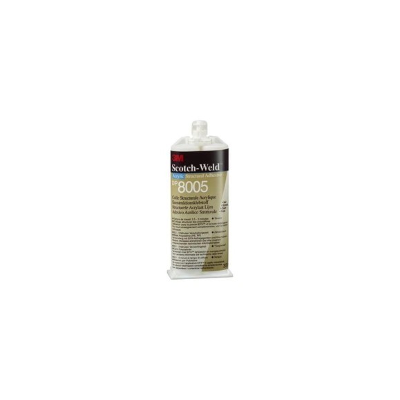 Акриловый двухкомпонентный клей 3М Scotch-Weld DP8005 К белый, 38 мл 7000033793