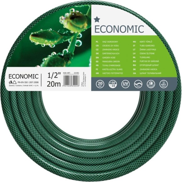 Садовый шланг Cellfast ECONOMIC 1'', 20 м 10-030 Садовый шланг Cellfast ECONOMIC 1'', 20 м 10-030