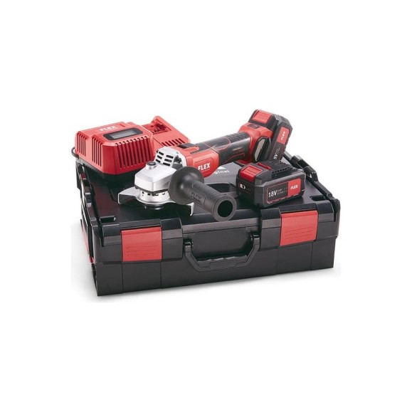 Аккумуляторная угловая шлифовальная машина FLEX ACCU 18.0-EC/5.0 Set 417947 Аккумуляторная угловая шлифовальная машина FLEX ACCU 18.0-EC/5.0 Set 417947