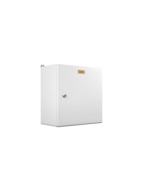 Электротехнический настенный шкаф ELBOX сплошная металлическая дверь, серый EMW-500.500.210-1-IP66