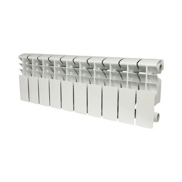 Алюминиевый радиатор ROMMER Plus 200 10 секций RAL9016 89991 Алюминиевый радиатор ROMMER Plus 200 10 секций RAL9016 89991
