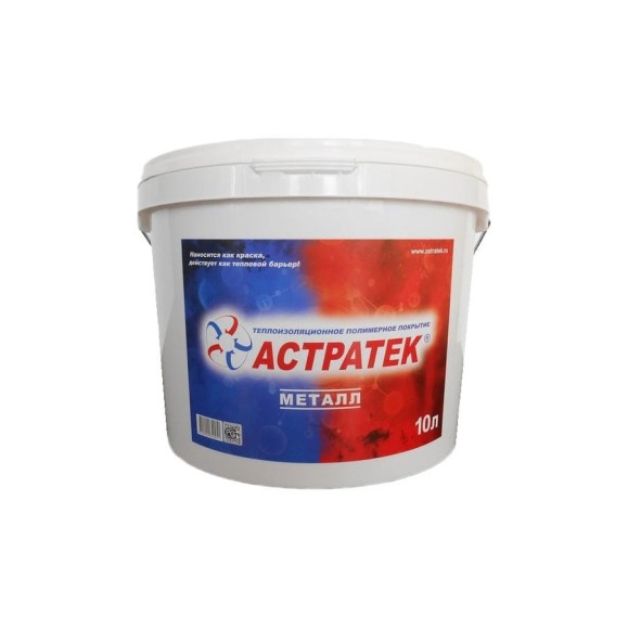 Жидкая теплоизоляция Астратек ТПП Металл 10л 4620002840051 Жидкая теплоизоляция Астратек ТПП Металл 10л 4620002840051