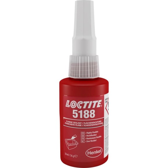 Фланцевый анаэробный герметик повышенной эластичности Loctite 5188 50мл 1254415