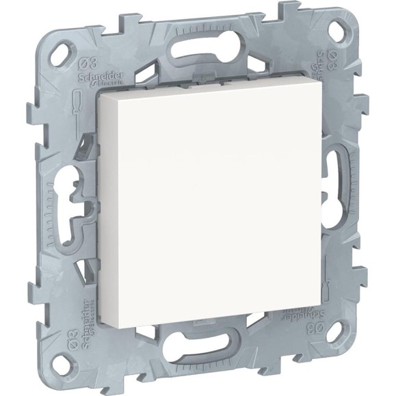 Заглушка Systeme Electric UNICA 45х45 белая NU586618