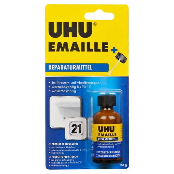 Средство для ремонта эмалированных поверхностей UHU EMAILLE 23 г 46825 Средство для ремонта эмалированных поверхностей UHU EMAILLE 23 г 46825