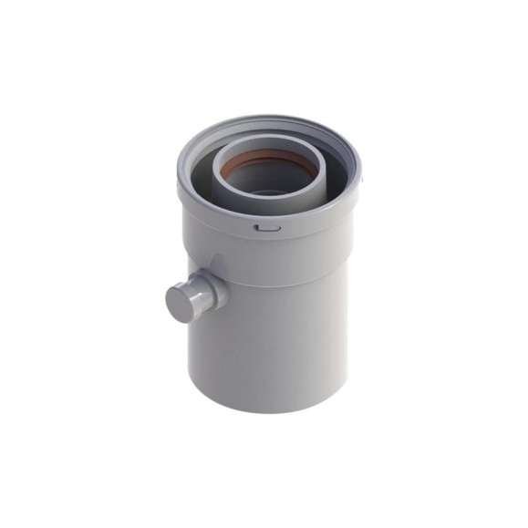 Конденсатоотводчик горизонтальный 60/100 Royal Thermo НС-0078702 Конденсатоотводчик горизонтальный 60/100 Royal Thermo НС-0078702