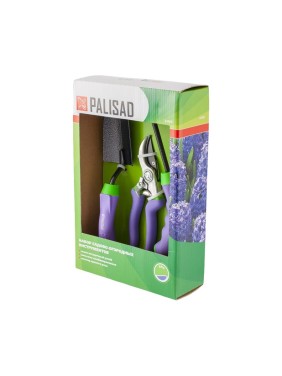 Набор инструмента с секатором PALISAD обрезиненная рукоятка 62903