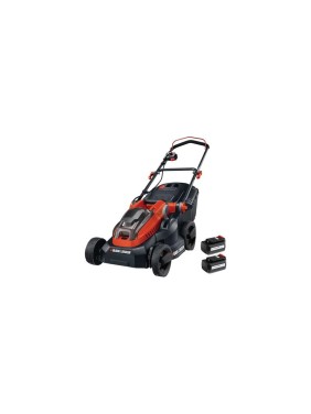 Аккумуляторная колесная газонокосилка Black+Decker CLM3820L2
