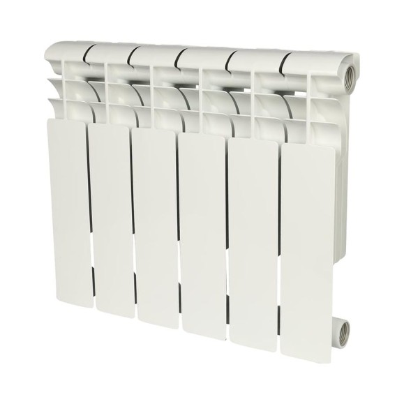Биметаллический радиатор ROMMER Profi BM 350 BI350-80-80-130 6 секций RAL9016 86630