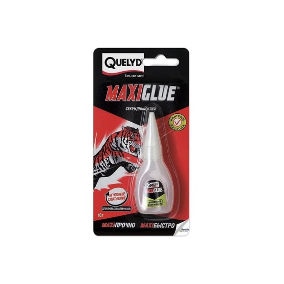Секундный клей Quelyd Maxi glue флакон 10 г R161361 тов-142306