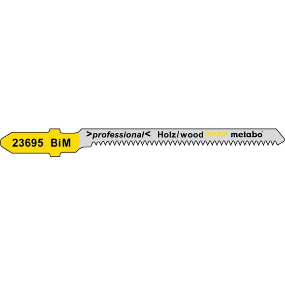 Пилки по дереву 57х1,4 мм BiM, T101AOF Metabo 623695000