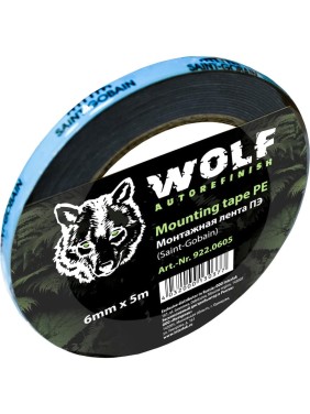 Монтажная лента Wolf Saint-Gobain 6 мм х 5 м 922.0605