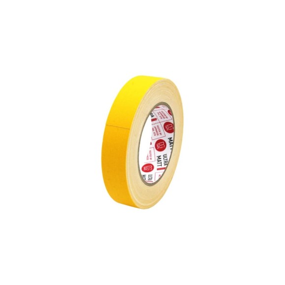 Клейкая лента DGTAPE ultraMATT - Гаффа тейп 25мм/25м - Темно-Желтый UM25/25/DY Клейкая лента DGTAPE ultraMATT - Гаффа тейп 25мм/25м - Темно-Желтый UM25/25/DY