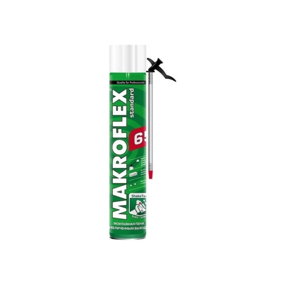 Монтажная стандартная пена MAKROFLEX 2053939 ShakeTec 65, 800 мл 1 Б0022944
