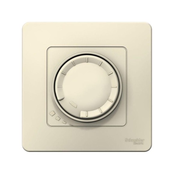 Диммер-светорегулятор Systeme Electric BLANCA 400ВТ, МОЛОЧНЫЙ BLNSS040012