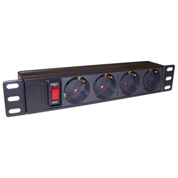 Блок розеток TWT 10 4 шт., 10A 250V, без шнура питания PDU10-10A4P Блок розеток TWT 10 4 шт., 10A 250V, без шнура питания PDU10-10A4P