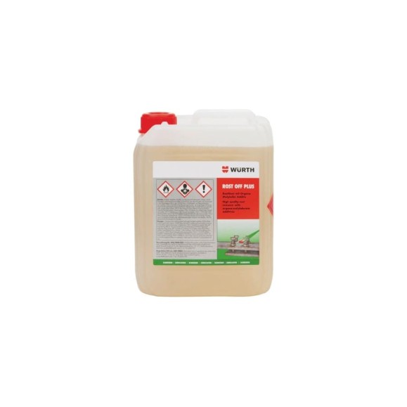 Растворитель ржавчины Wurth PLUS 5Л 0890300 053 1 Растворитель ржавчины Wurth PLUS 5Л 0890300 053 1
