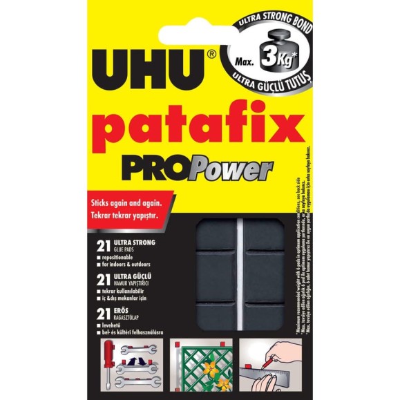 Клеевые подушечки PATAFIX PROPower 21 шт. UHU 40790