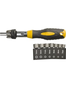 Отвертка с насадками TOPEX 14 шт. 39D523