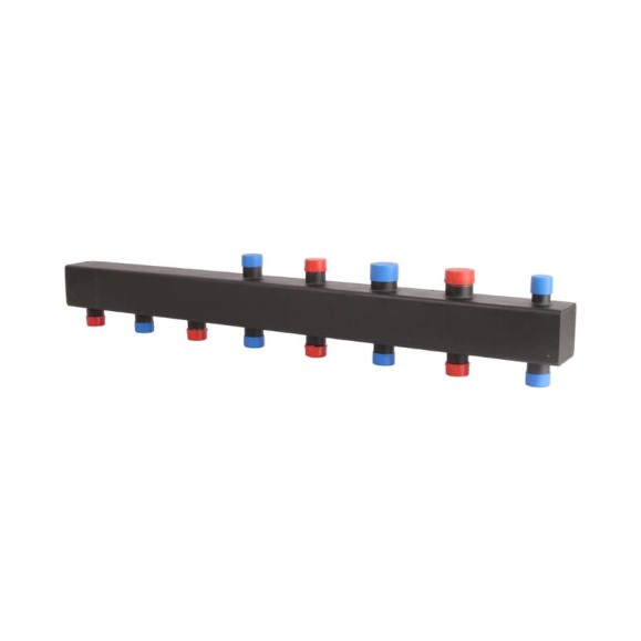 Коллектор ROMMER 4/5 отопительных контура, 1х1 1/4 RDG-0016-004045 RG008T2Q21312A