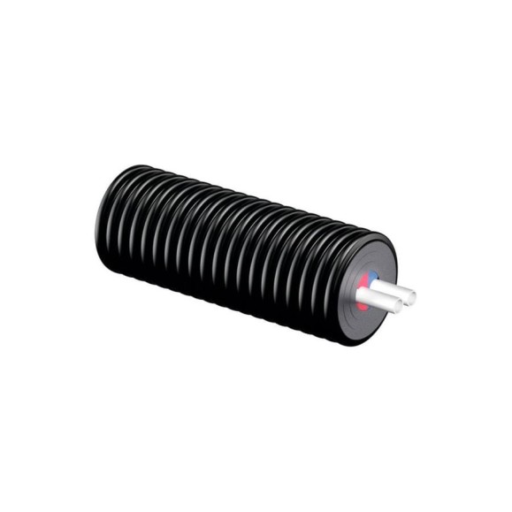 Труба Uponor ECOFLEX THERMO TWIN 2X25X2,3/175 PN6, Бухта 200 м 1018134 Труба Uponor ECOFLEX THERMO TWIN 2X25X2,3/175 PN6, Бухта 200 м 1018134