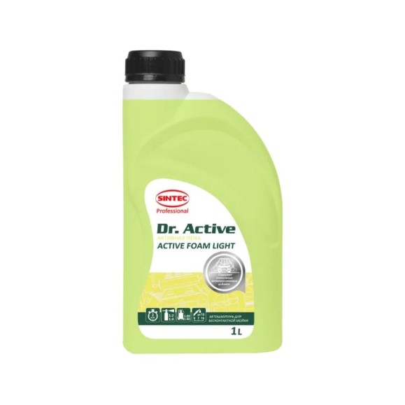 Автошампунь Sintec Dr.Activ Active Foam Light  1 л для бесконтактной мойки Обнинскоргсинтез 801700