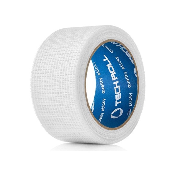 Самоклеющаяся серпянка TechRoll 45 мм х 100 м Ш/П_ 9*9_009123134 Самоклеющаяся серпянка TechRoll 45 мм х 100 м Ш/П_ 9*9_009123134