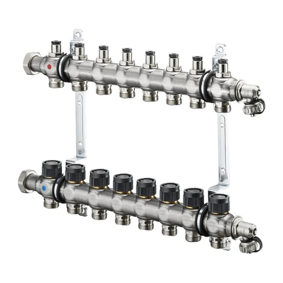 Распределительный коллектор Oventrop 1", Multidis SF 9 1404559