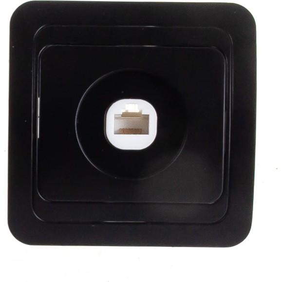 Компьютерная розетка Smartbuy RJ45 1-местная черная Марс SBE-02b-S1-RJ Компьютерная розетка Smartbuy RJ45 1-местная черная Марс SBE-02b-S1-RJ