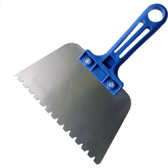 Зубчатый шпатель для клея В15 180мм Jettools 180200-В15 Зубчатый шпатель для клея В15 180мм Jettools 180200-В15