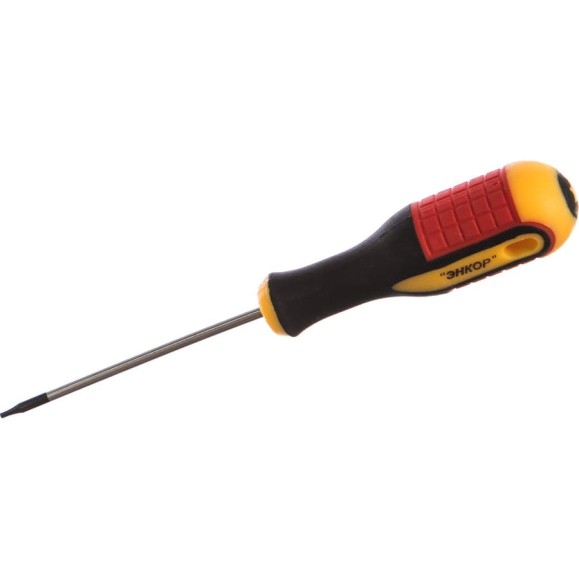 Отвертка Torx T6х75мм Энкор 19528