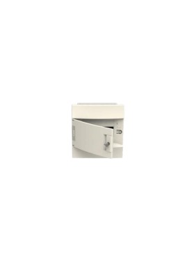 Бокс в нишу ABB Mistral41 8М непрозрачная дверь, без клемм, белый 1SLM004100A1102