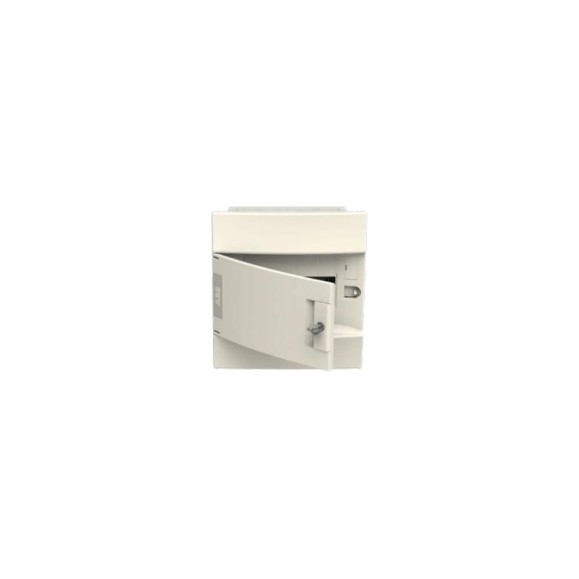Бокс в нишу ABB Mistral41 8М непрозрачная дверь, без клемм, белый 1SLM004100A1102