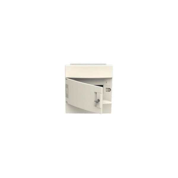 Бокс в нишу ABB Mistral41 8М непрозрачная дверь, без клемм, белый 1SLM004100A1102