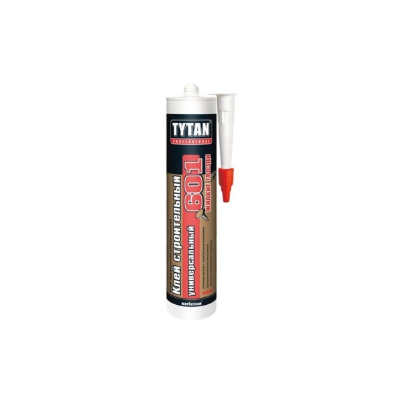 Строительный клей TYTAN PROFESSIONAL №601, универсальный, бежевый 0.405кг 23240 203984
