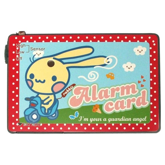 Персональная антикражная сигнализация 31 ВЕК Alarm card в виде кредитной карточки
