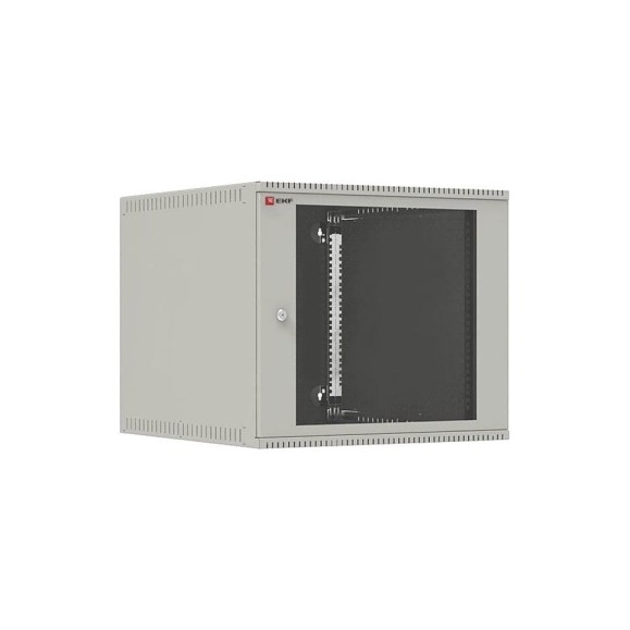 Телекоммуникационный настенный шкаф EKF 9U 600х650 дверь стекло, Astra E серия PROxima SQITB9G650E