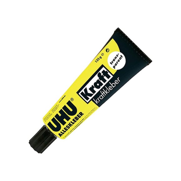 Универсальный контактный прозрачный клей UHU KRAFT 125 г 45065