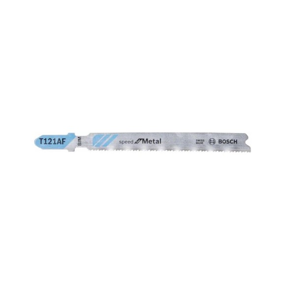 Пилки по металлу T121AF Speed for Metal, BIM (92 мм, шаг 1.2 мм) Bosch 2608636698 Пилки по металлу T121AF Speed for Metal, BIM (92 мм, шаг 1.2 мм) Bosch 2608636698