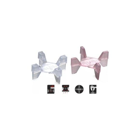 Крестик TwinFlex RUBI 2-5мм пакет 100шт 02956