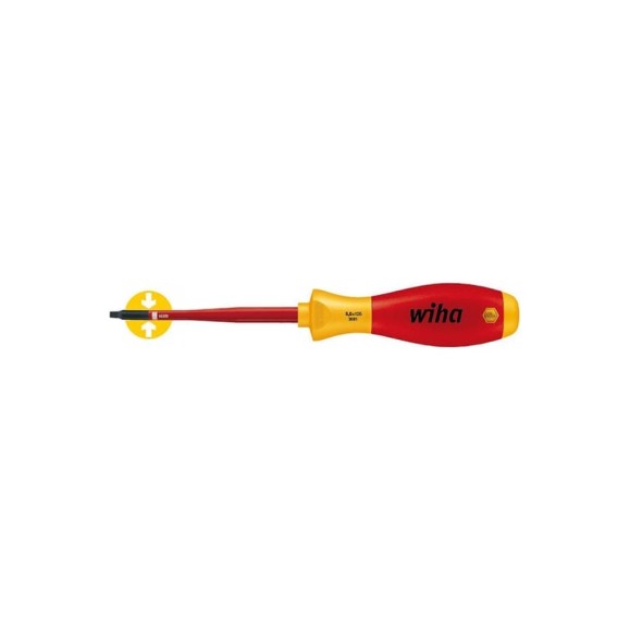 Отвертка Wiha SoftFinishelectric 3581SF 2x125 slimFix Robertson 35505 Отвертка Wiha SoftFinishelectric 3581SF 2x125 slimFix Robertson 35505