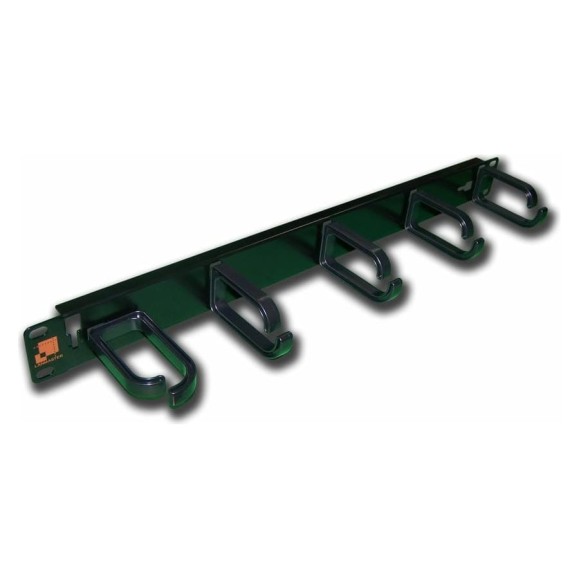Кабельный органайзер LANMASTER 19 со съемными пластиковыми кольцами, 1U LAN-ORG-1U