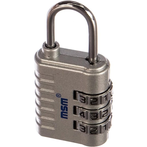 Навесной замок МСМ TH2 silver 000012497 Навесной замок МСМ TH2 silver 000012497