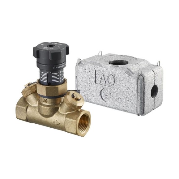 Регулирующий вентиль Oventrop Hycocon VTZ, преднастраиваемый, DN-15, 1/2", ВВ, PN 1061704