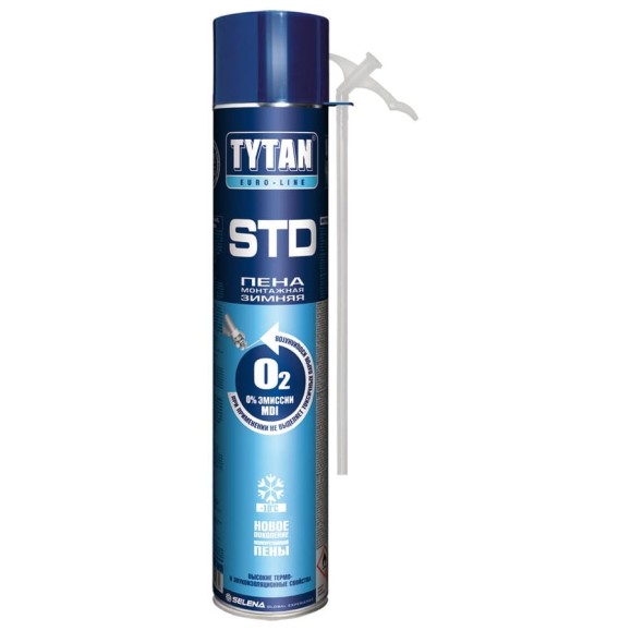 Монтажная пена TYTAN EURO-LINE STD 02 зимняя 750мл 19939